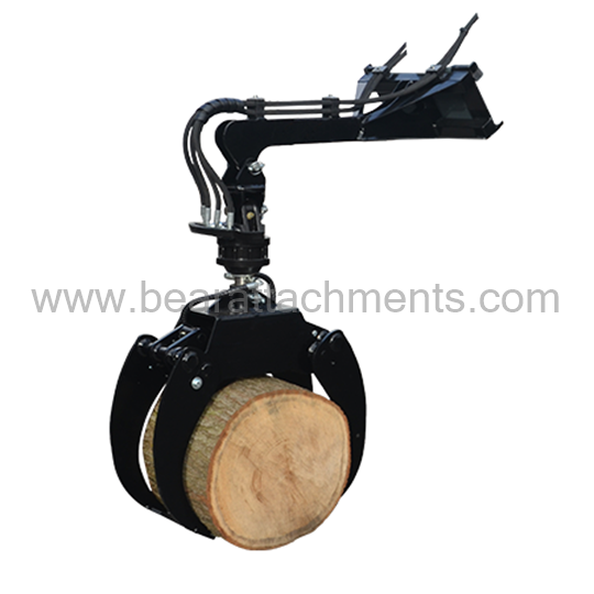 Rotating wood grapple with rotator B10