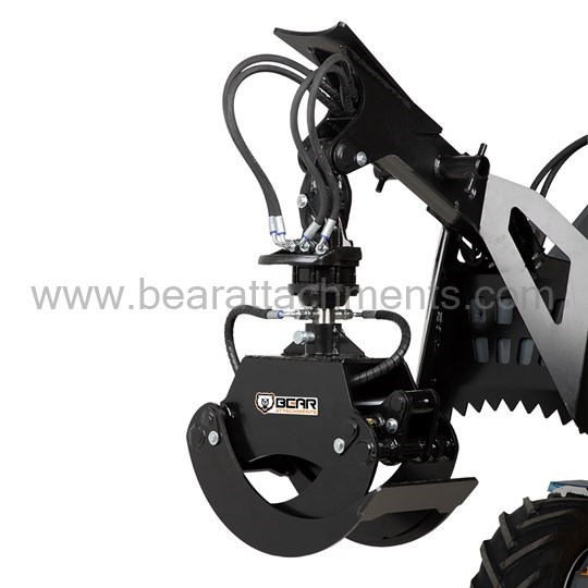 Wood grapple with rotator pro B10