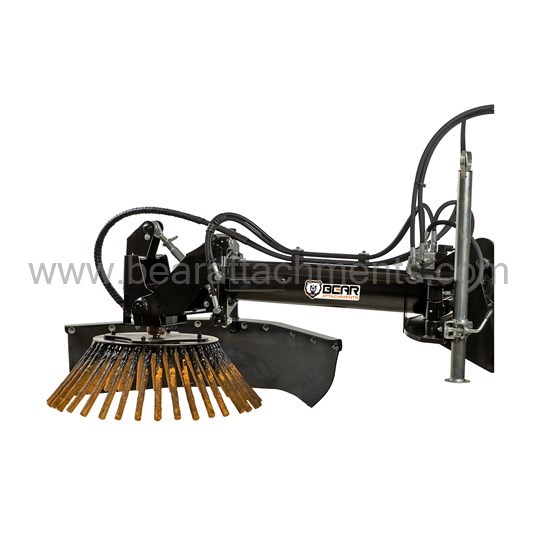 Hydraulic weed brush standard B10 / B20 / B30 2x DA